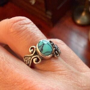 Sterling Silver Turquoise Ring